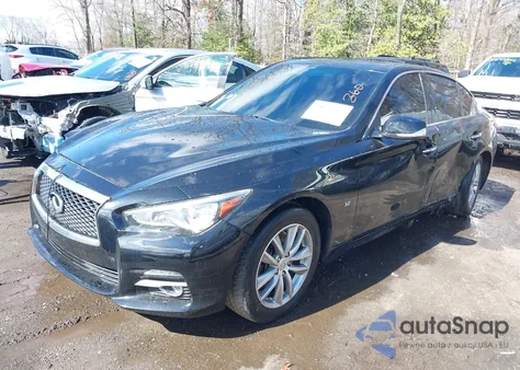 2015 Infiniti Q50 from USA, damaged, VIN JN1BV7AR8FM394142